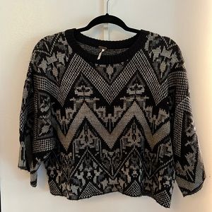 Free People cropped sweater
